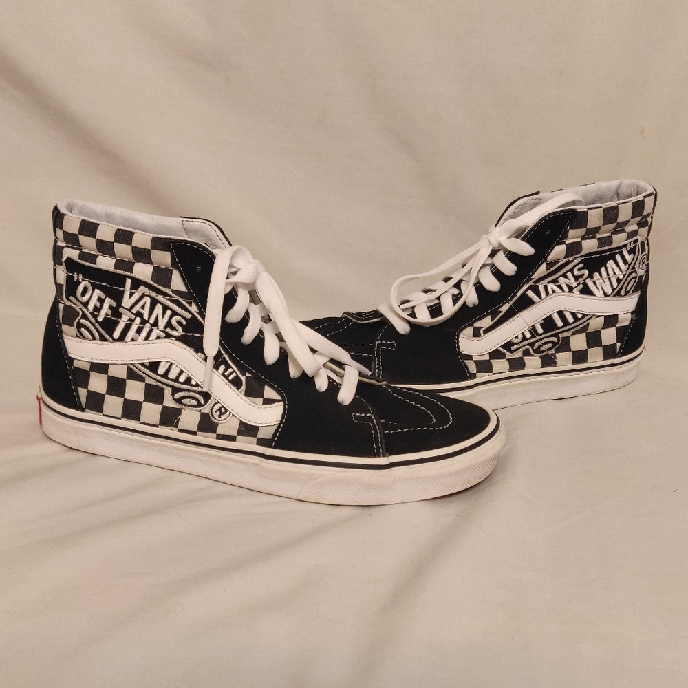 Vans Sk8-Hi Checkerboard Vans Patch - Picture 5 of 9